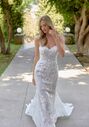 Essense of Australia D4344 Fit-and-Flare Wedding Dress - thumbnail - 4
