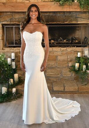 Stella York 7459 Column Wedding Dress