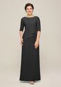 AW Bridal AW Paige Dress Black Mother Of The Bride Dress - thumbnail - 2