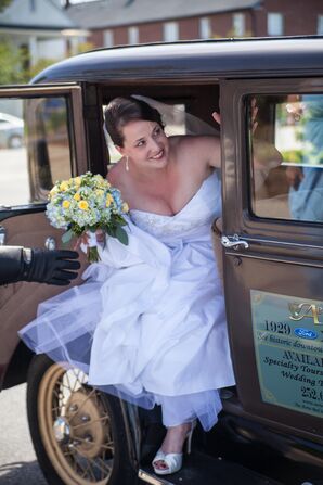 1929 Model A Ford Wedding Transportation