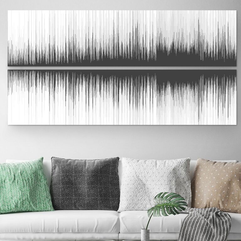 sound wave art wedding anniversary gift for parents