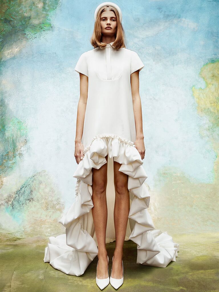 Vintage High-Low Wedding Dresses