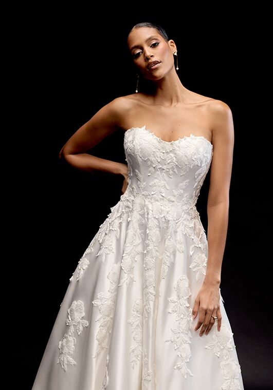 Justin Alexander Signature Samira A-Line Wedding Dress - 3