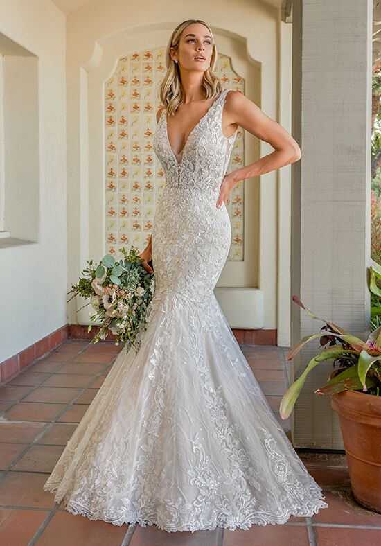 Jasmine Couture Leah Mermaid Wedding Dress - 1