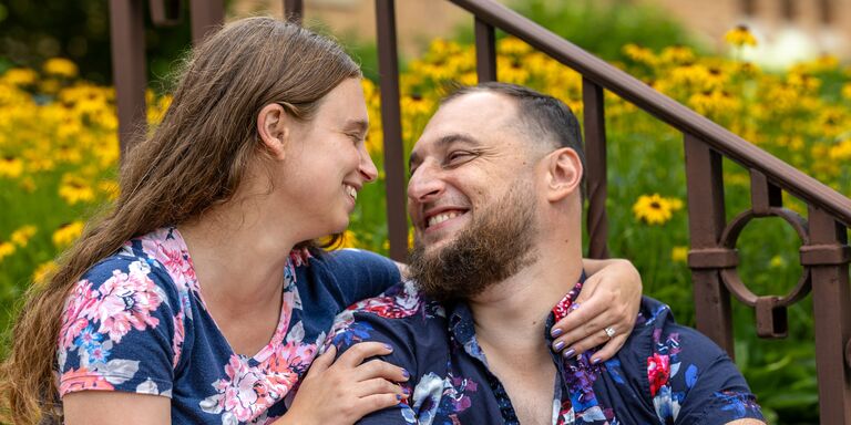 Julie & Josh Home Page Banner