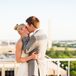 Bride and Groom with Washington, D.C. Backdrop