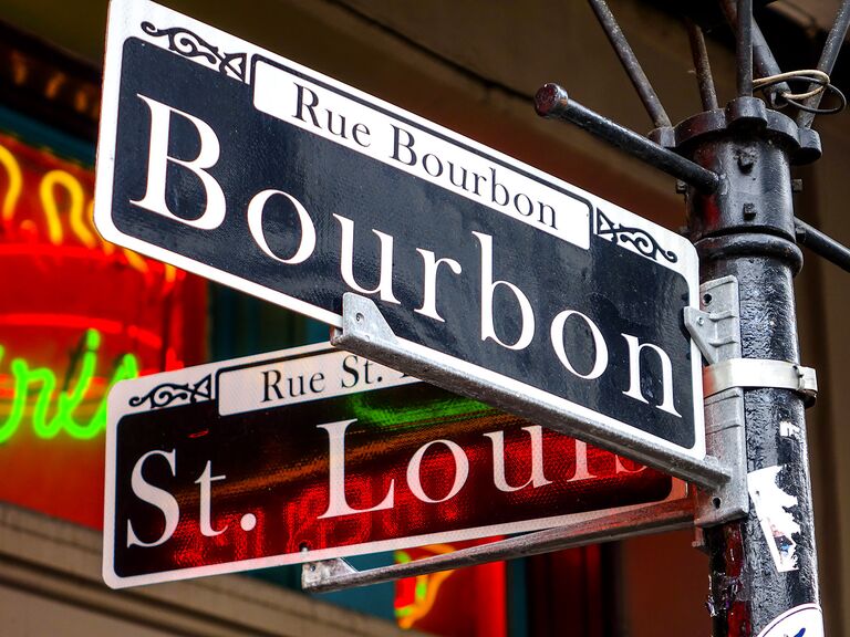 Bourbon Street New Orleans Bachelorette Party