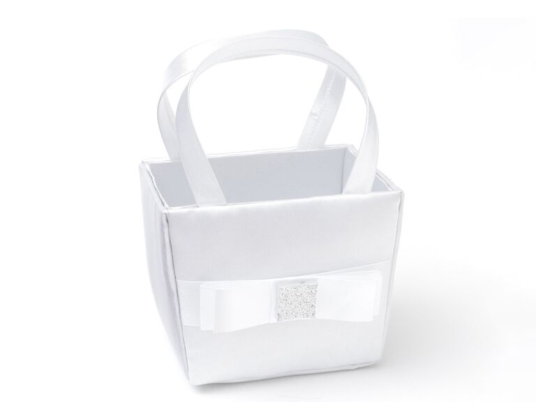 DIY flower girl basket
