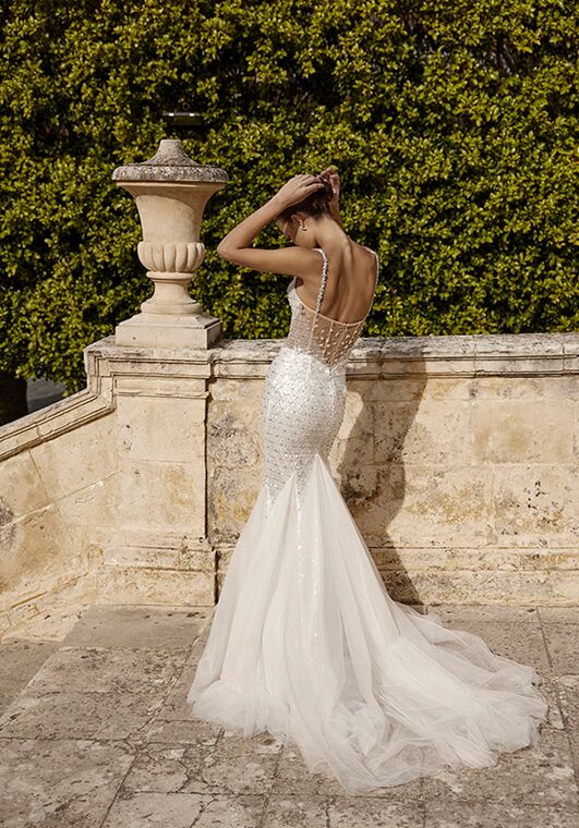 Whisper of Temptation by Ricca Sposa Asti 25-026 Mermaid and Trumpet Wedding Dress - 2