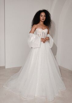 Olivia Bottega Sparkly Wedding Dress Hennie A-Line Wedding Dress