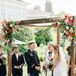 Wedding Ceremony Under Chuppah in Michigan