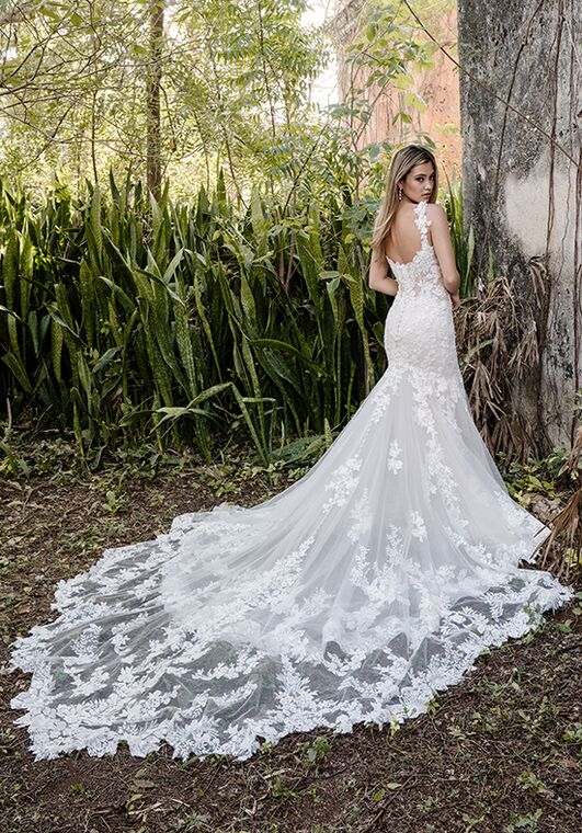 Allure Couture C657 Fit-and-Flare Wedding Dress - 3