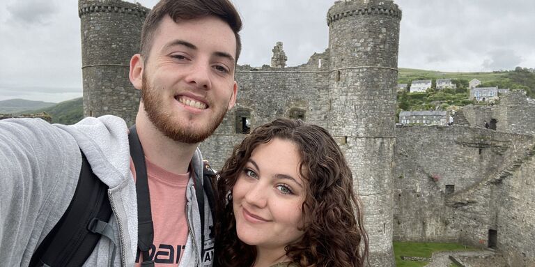 Mya & Zach Home Page Banner