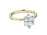 twisted engagement ring