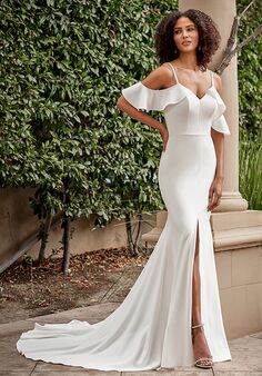 Jasmine Couture T232053 Fit-and-Flare Wedding Dress