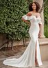 Jasmine Couture T232053 Fit-and-Flare Wedding Dress - thumbnail - 1