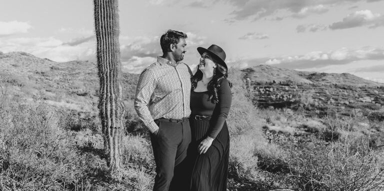 Danielle & Arvind Home Page Banner