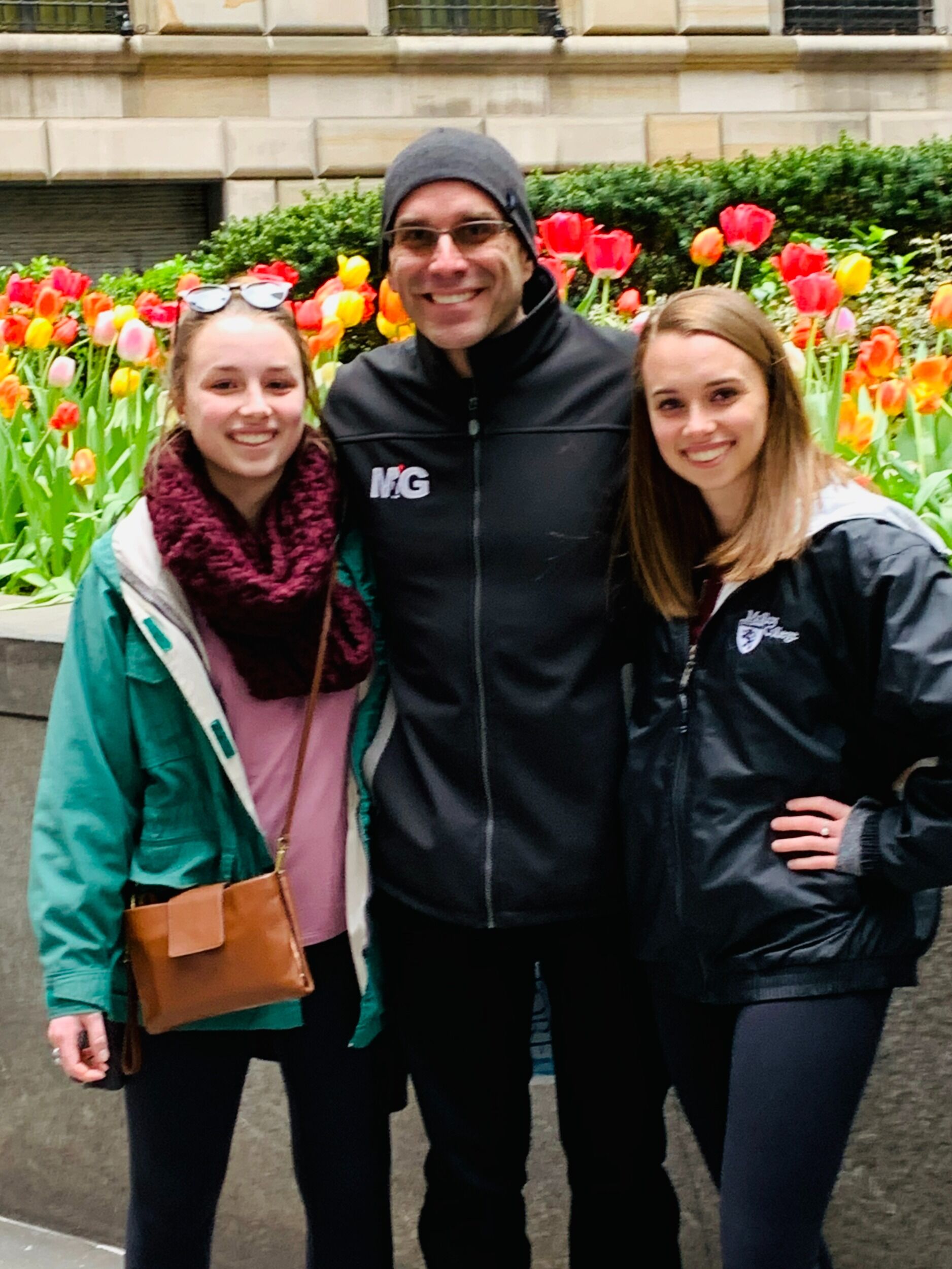 Picture of Met Brian's daughters Korina and Olivia