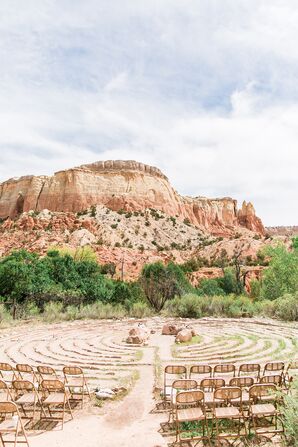 Desert Stone Labyrinth Ceremony