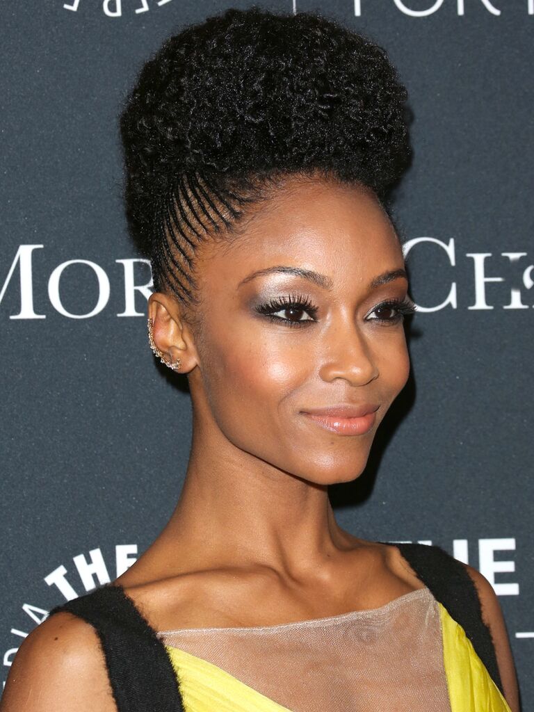 30 Pretty Black Braided Hairstyles for Brides