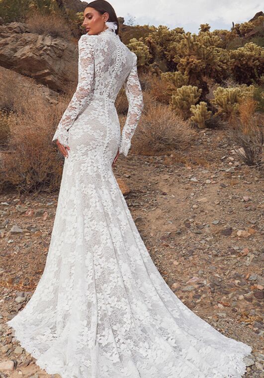 La Perle LP2417 Sheridan Sheath Wedding Dress - 2