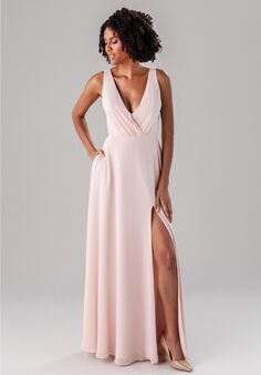Kennedy Blue Lydia V-Neck and Plunge Bridesmaid Dress