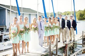 Mint J.Crew Bridesmaid Dresses