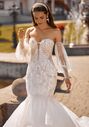 Val Stefani Edinburgh Mermaid Wedding Dress - thumbnail - 2