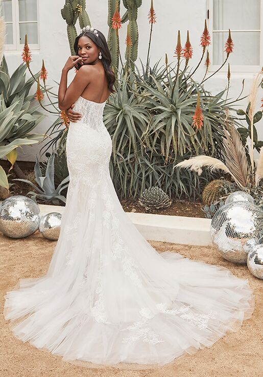 Beloved by Casablanca Bridal BL343 Opal Mermaid Wedding Dress - 2