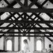 The two got married at The Woods Chapel in Orono, Minnesota and took a lot of shots in the rustic chapel space, including this bridal portrait.