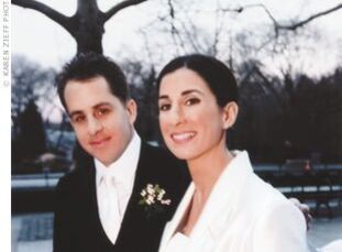 Christine Buono and Mark Tuchman bonded over their shared love of the unexpected. The couple have always loved to try new things, so it was no surpris