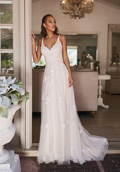 Simply Val Stefani DELMAR A-Line Wedding Dress