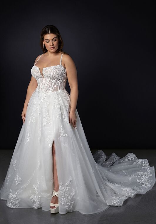 Martina Liana ML1833+ A-Line Wedding Dress - 2