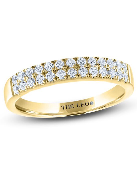 Kay Jewelers THE LEO Diamond Anniversary Band 3/8 ct tw Round-cut 14K Yellow Gold Gold Wedding Ring - 1