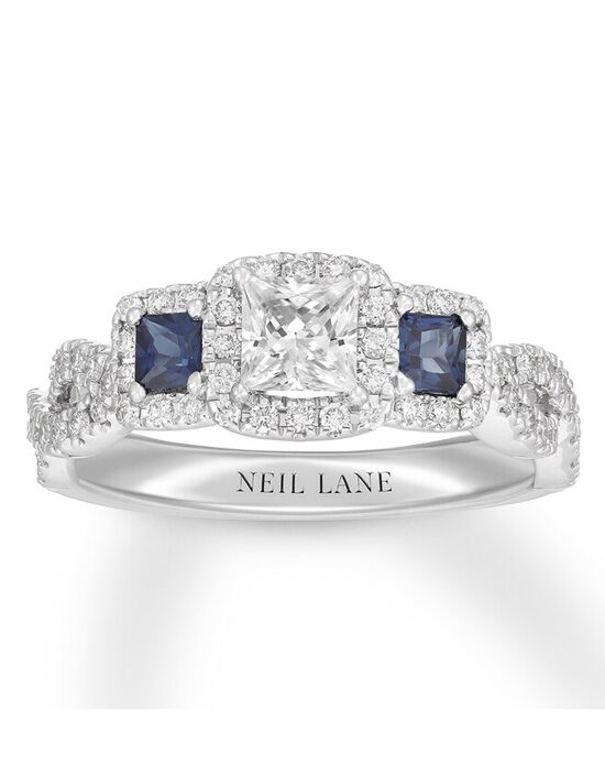 Kay Jewelers Vintage Princess Cut Engagement Ring - 1