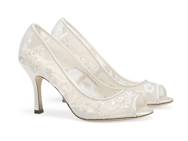 21 PeepToe Wedding Shoes for Every Style and Budget