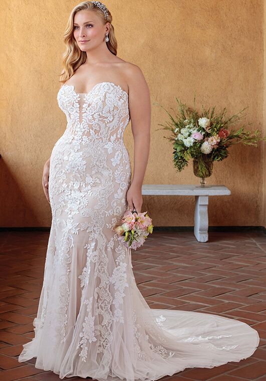 Casablanca Bridal 2325 Maisie Mermaid Wedding Dress - 2