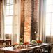 Rustic Reception Dining Table with Centerpieces