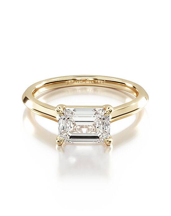 James Allen Emerald Cut Engagement Ring - 1