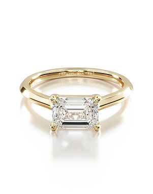 James Allen Emerald Cut Engagement Ring