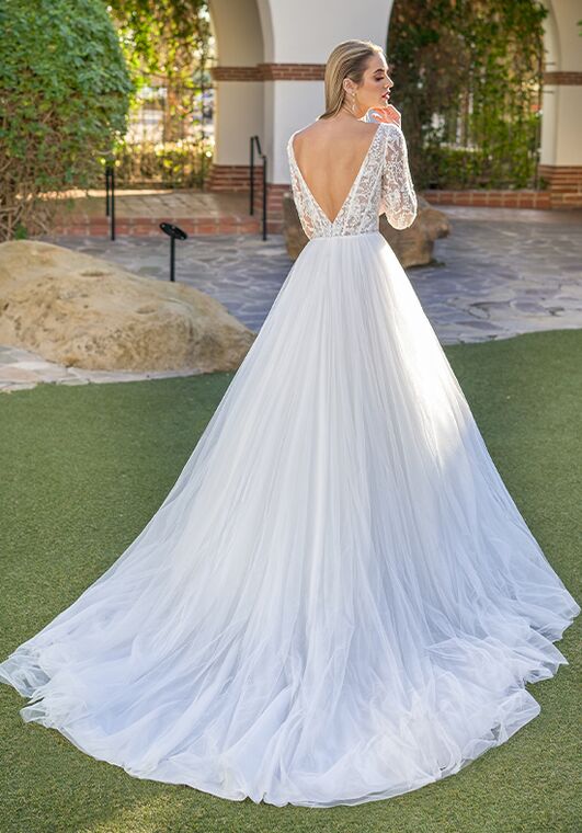 Jasmine Couture Emma A-Line Wedding Dress - 3