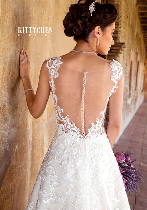 KITTYCHEN Couture AALIYAH, K1938 A-Line Wedding Dress - 2