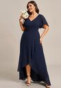 Ever-Pretty ES01749 V-Neck and Plunge Bridesmaid Dress - thumbnail - 3