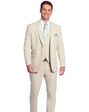BLACKTIE METRO Tan Wedding Suit Champagne Tuxedo - thumbnail - 4