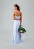 Kennedy Blue Luna Halter Bridesmaid Dress - thumbnail - 2
