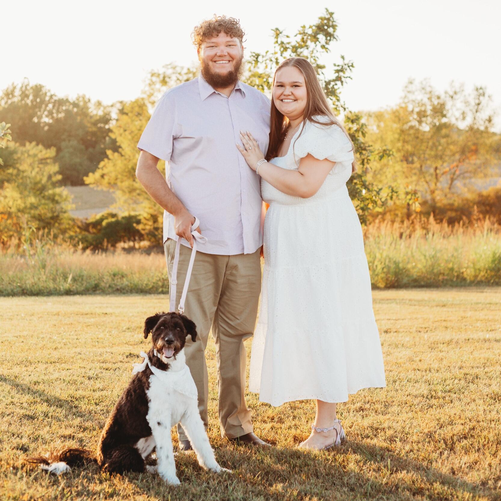 Picture of October 2024- Engagement photos, of course with our sweet Kelce!