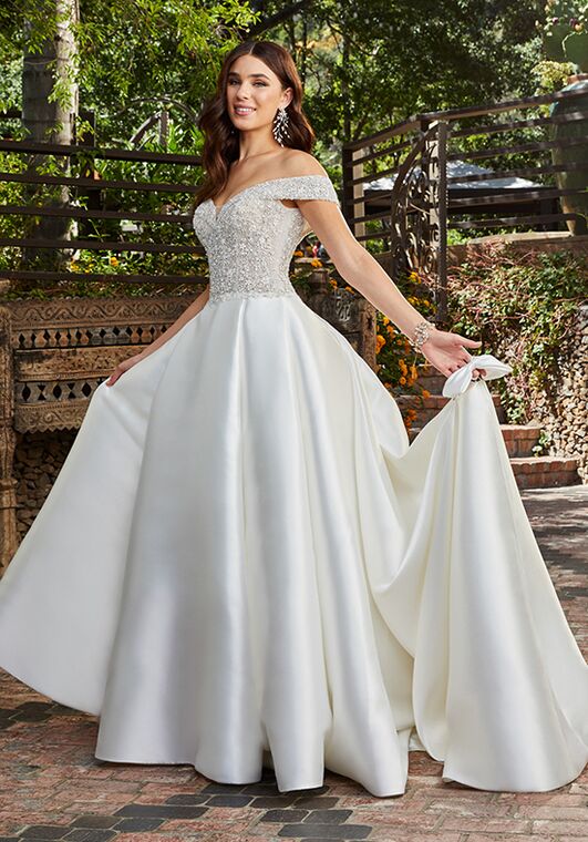 Casablanca Bridal 2401-3 Kensington Ball Gown Wedding Dress - 3