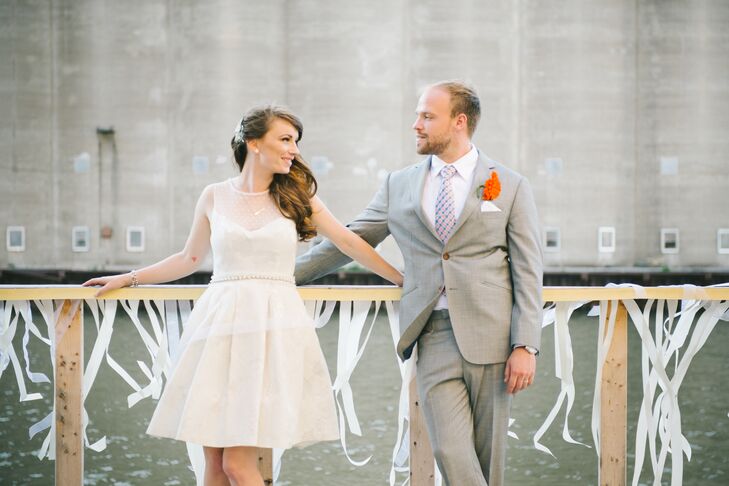 Bernice Radle (27), met her future husband, Jason Wilson (27) doing what they both love—advocating for historic buildings. Together they own Buffalove