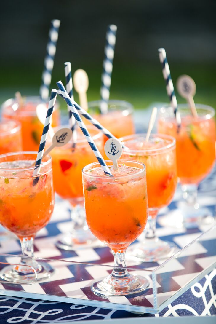 Strawberry, Cilantro and Jalapeño Margaritas