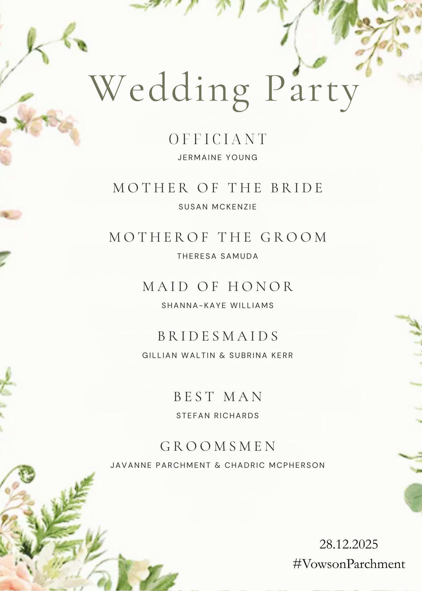 Wedding Party